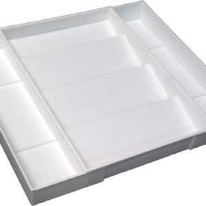 Expandable Kitchen Drawer Spice and Season Jar Organizer Tray