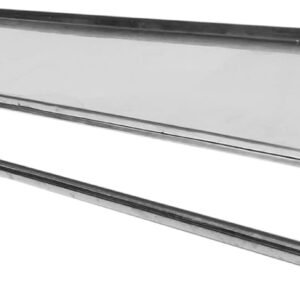 Stainless Steel Wall Mounted Kitchen Organizer Shelf Removable Base Pantry Storage Rack for Jars Bottles Space Saving Spice Rack for Kitchen Wall