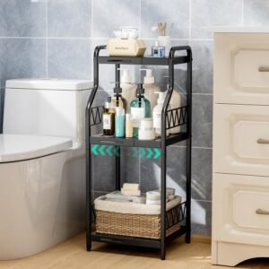 Bathroom storage rack, sink organizer, cosmetics rack